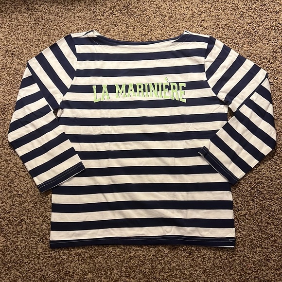 J. Crew classic-fit la marinière graphic t-shirt - Picture 2 of 5